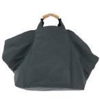 Herve chapelier エルベシャプリエ 舟形ボストンバッグ   ナイロン    ブラック