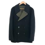 HERMES エルメス ハーフ コート 良好 サイズ:48  ブラック/カーキ  メンズ  アウター