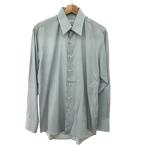 dunhill ダンヒル 長袖ドレスシャツ 良好 サイズ:M ソリッド    グレー メンズ