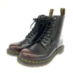 Dr.Martens ドクターマーチン レースアップブーツ//PASCAL FRONT　JIP 美品 表記サイズ:UK4 サイドジップ/レザー    ボルドー レディース