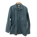ショッピングused Lee リー カバーオールジャケット  サイズ:40  91-J復刻/2412   ブルー メンズ
