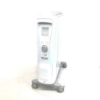 Delonghi デロンギ ベルカルド オイルヒーター リモコン付 RHJ75V0915-GY ホワイト 家電 暖房器具