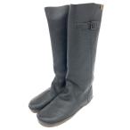 koos コース ブーツ 良好 38 ブラック レザー レディース 靴 シューズ ブーティー boots