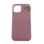 Christian Dior クリスチャンディオール iphone12ケース 15×7.5×1.1 ダスティピンク レディース 雑貨 ファッション