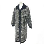 COMME des GARCONS コムデギャルソン ロングカーディガン サイズ_表記なし ブラック/ホワイト レディース 70s 初期タグ ヴィンテージ