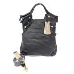 Foley Corinna フォリーコリーナ 2WAYバッグ 美品 ブラック レザー スタッズ レディース トート ショルダー bag 鞄