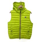 MONCLER モンクレール GIEN GILET ダウン ベスト サイズ_2 ネオンイエロー メンズ アウター