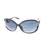 Christian Dior クリスチャンディオール サングラス 良好 D28JJ ブラック レディース 62□15 120 sunglasses 服飾小物