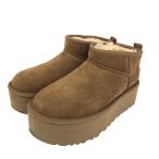 UGG アグ ムートン ブーツ 24 ブラウン クラシックウルトラミニプラットフォーム レディース 靴 シューズ ブーティー boots
