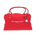 BURBERRY LONDON バーバリーロンドン ボストンバッグ レッド チェック柄 ユニセックス ゴルフ ドラムバッグ bag 鞄