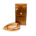 LOUIS VUITTON ルイヴィトン ヴェルニ シガレットケース M91156 TH0092 ブロンズカラー エナメル レディース