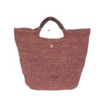Helen Kaminski ヘレンカミンスキー ハンドバッグ ボルドー ラフィア レディース bag 鞄