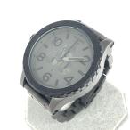 Nixon ニクソン THE51-30 腕時計 ガンシップ/クロノグラフ/ビッグフェイス ブラック SS メンズ ウォッチ watch