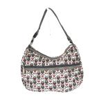 LeSportsac レスポートサック ワンショルダーバッグ グレー ナイロン レディース bag 鞄 ハート フラワー