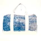 tsumori chisato ツモリチサト ボストンバッグ 未使用品 ホワイト/ブルー レディース ドラムバッグ bag 鞄