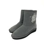ANTEPRIMA アンテプリマ ムートン ブーツ 未使用品 表記サイズ_M グレー スカル柄 レディース 靴 シューズ ブーティー boots