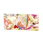 tsumori chisato ツモリチサト ハッピースタッフ 二つ折り 長財布 ピンク レザー レディース ウォレット
