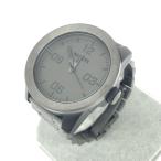 Nixon ニクソン THE CORPORAL 腕時計 グレー SS クォーツ ガンメタル ユニセックス ウォッチ watch