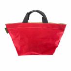 Herve chapelier エルベシャプリエ 舟形トートバッグ トートバッグ レッド ナイロン レディース bag 鞄