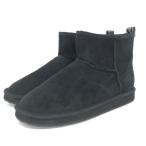 GRAVIS グラビス ムートンブーツ 良好 27 ブラック ムートン メンズ 靴 シューズ boots ワークブーツ