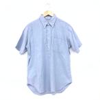 ショッピングINDIVIDUALIZED Individualized Shirts インディビジュアライズドシャツ  ボタンダウンシャツ  サイズ16  ブルー  メンズ  トップス プルオーバー