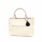 ANTEPRIMA MISTO アンテプリマ ミスト  トートバッグ 良好  ベージュ キャンバス ロゴ レディース ハンド bag  鞄