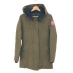 CANADA GOOSE カナダグース ダウンコート サイズXS カーキ ダウン80% レディース ヴィクトリア ロング丈 アウター
