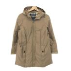 BURBERRY LONDON バーバリーロンドン 裏地ノバチェック柄 ロングダウン コート 大きいサイズ_46 ブラウン レディース アウター