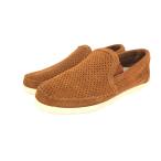 minnetonka ミネトンカ スリッポン スニーカー 表記サイズ_6 672P ブラウン パンチングレザー レディース 靴 シューズ sneakers