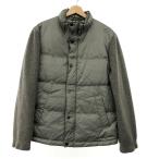 BURBERRY LONDON バーバリーロンドン ダウン切替 ニット  サイズ:LL  グレー  メンズ  トップス