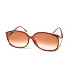 Christian Dior クリスチャンディオール サングラス 2496A 3D レッド グラデーションレンズ レディース 60□13 sunglasses 服飾小物