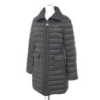 MONCLER モンクレール VAVNEAU ロング ダウンコート サイズ_0 ブラウン レディース アウター ダウンジャケット