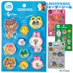 LINE FRIENDS вода наклейка [ дефект соответствует не возможно ]