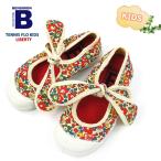 Yahoo! Yahoo!ショッピング(ヤフー ショッピング)BENSIMON ベンシモン シューズ スニーカー 女の子 キッズ リバティ 花柄 リボン スナップボタン TENNIS FLO KIDS LIBERTY 58203-3-24092 〔SK〕