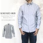 Individualized Shirts CAMBRIDGEOXFORD STANDARD FIT GREY インディビジュアライズドシャツ ケンブリッジオックスフォード グレー〔FL〕