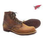 ショッピングレッドウイング レッドウィング REDWING 3343 ブラックスミス ミニラグ・ソール ブラウン アンティークレザー レッドウイング〔FL〕