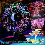 テキーラ観覧車 LED酒ボトルの表示