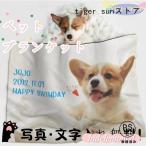 ショッピングメモリアル ペット毛布 メモリアルブランケット 誕生日プレゼント クッション かわいい オリジナル オーダー 犬 猫 うさぎ 写真 メモリアルグッズ 軽量 薄手 暖かい 洗える