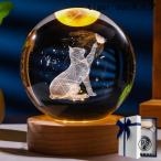  кошка товары подарок Crystal Ball LED свет освещение женщина подарок с коробкой 