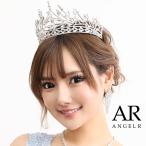 [ приобретенный товар ]Angel-R Angel a-ru высококлассный большой Stone leaf дизайн Tiara 
