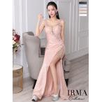 IRMAイルマキャバドレスミニ高級スパンコールラメニットバストシースルーノ...