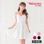 kyaba платье kyaba платье A линия Mini платье off плечо большой размер спина .. стрейч плечо .. лента плечо one цвет маленький pra супер-скидка платье 