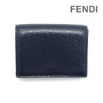 フェンディ 三つ折り財布 7M0280-AGLP-F18YJ ネイビー メンズ レディース FENDI MICRO FF WALLET