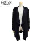ベアフットドリームス ブランケット カーディガン B436-15 BLACK C