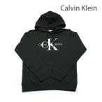 ショッピングカルバンクライン カルバンクライン パーカー J30J320934 BEH ブラック Core Monogram Logo Hoodie メンズ