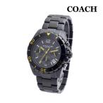 COACH コーチ 腕時計 14602563 KENT ケント ブレス ブラック メンズ クロノグラフ