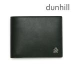 DUNHILL ダンヒル 二つ折り財布 L2R332A ブラック WESSEX BILLFOLD 4CC COIN P メンズ 財布