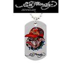 Ed Hardy（エドハーディー）&amp;quot;BULLDOG WITH LOVEKILLS SLOWLY&amp;quot;　ドッグタグ EHDT58SS