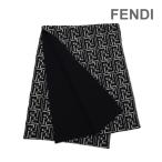 フェンディ マフラー メンズ FXS124 ALGSF0D8J ベージュ/ブラック ウール FF FENDI