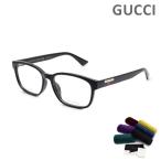 グッチ メガネ  眼鏡 フレーム のみ GG0749OA-001 ブラック アジアンフィット メンズ レディース ユニセックス GUCCI